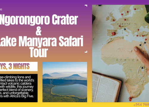 4-Day Ngorongoro Crater & Lake Manyara Safari Tour